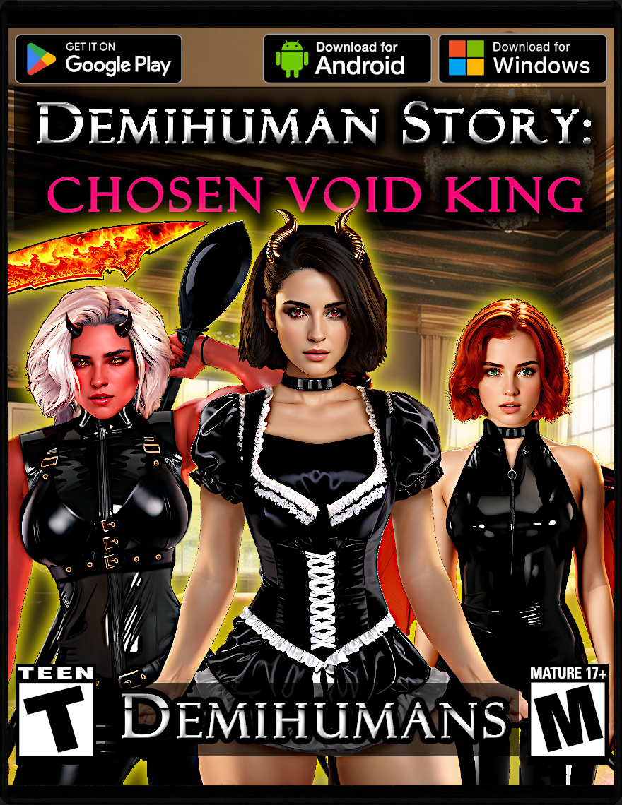 Game DemihumanStory: ChosenVoidKing Cover Case v8 Teen Mature Rated